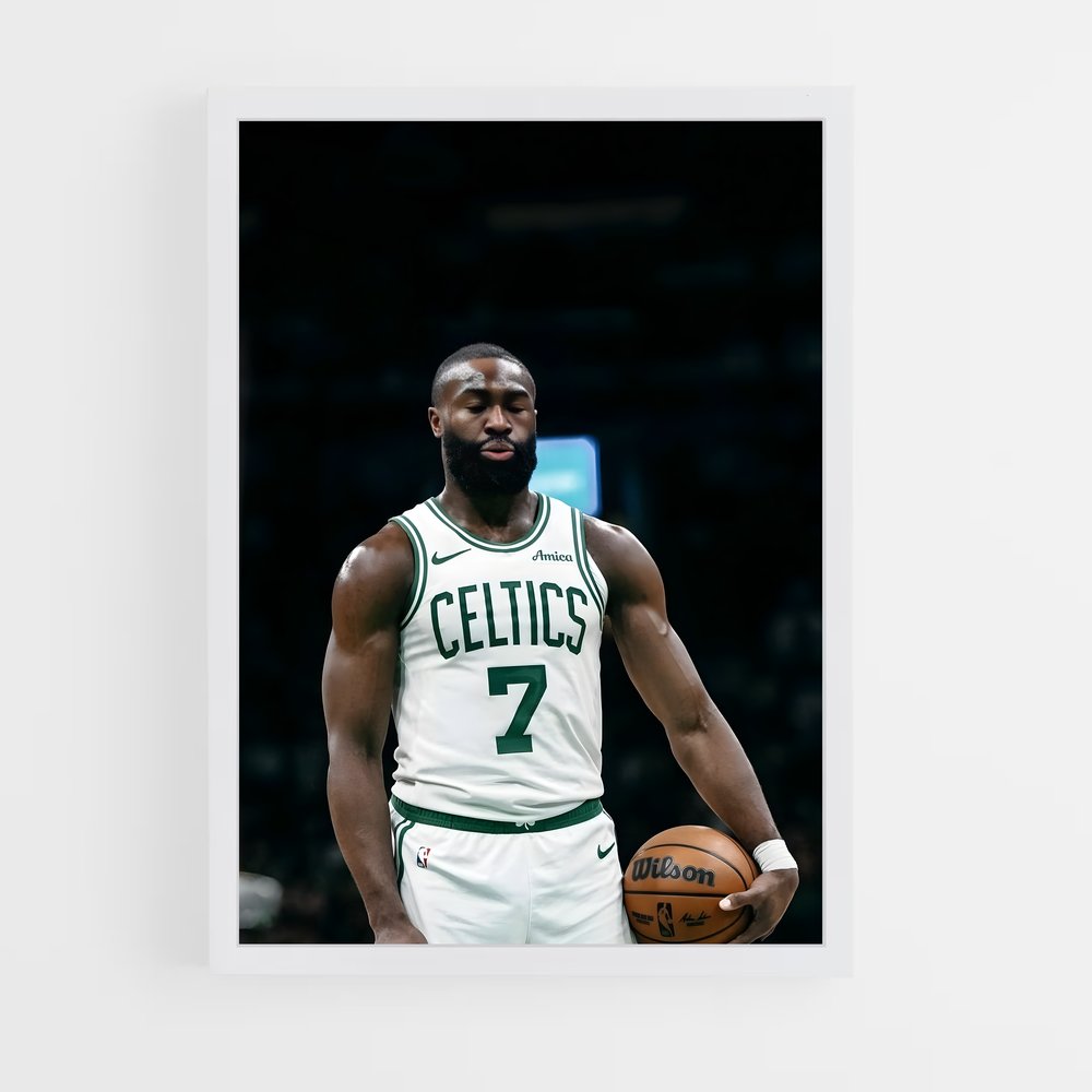 ap-jaylen brown-2 cadre Blanc