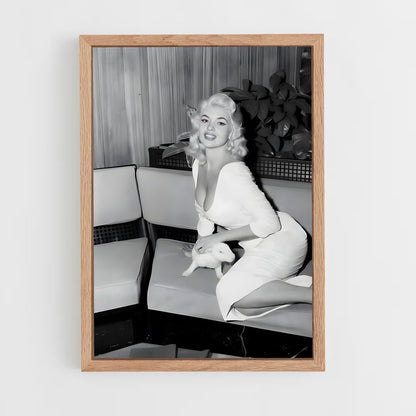 ap-jayne mansfield-6 cadre Bois clair