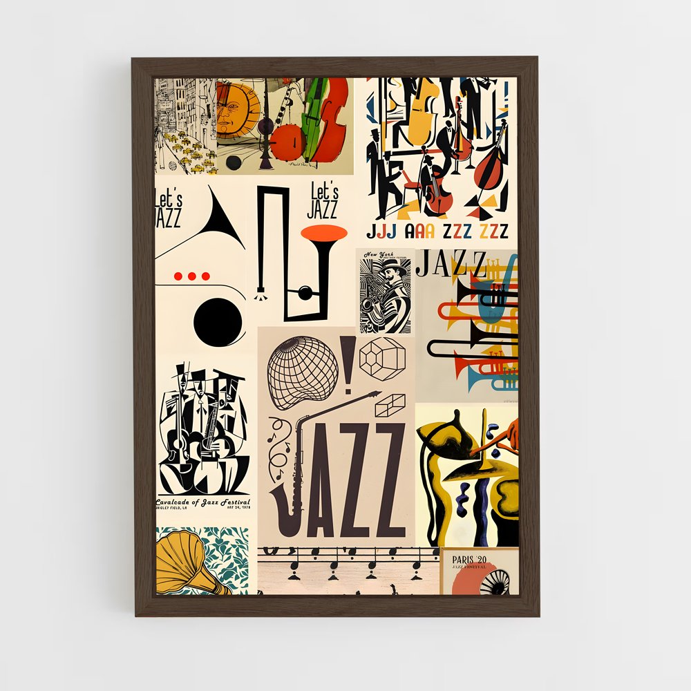 ap-jazz age-8 cadre Bois foncé
