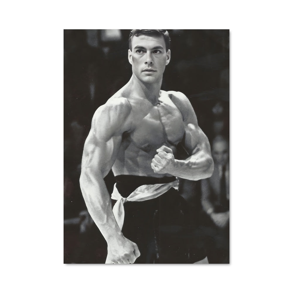 Poster Van Damme en Action