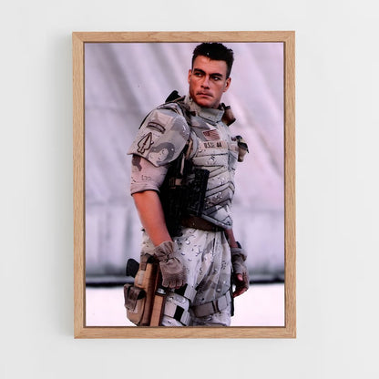 ap-jean-claude van damme-10 cadre Bois clair