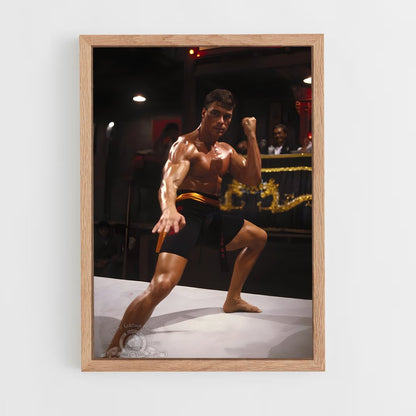 ap-jean-claude van damme-3 cadre Bois clair