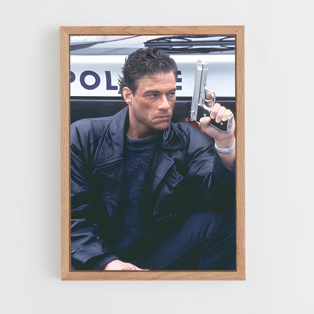 ap-jean-claude van damme-8 cadre Bois clair