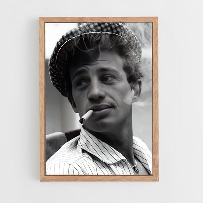 ap-jean-paul belmondo-1 cadre Bois clair