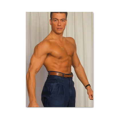 Poster Jean-Claude en Or