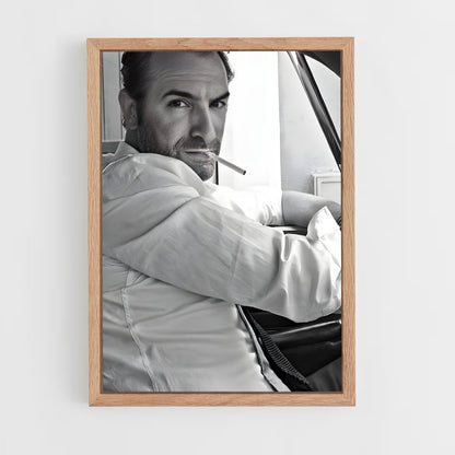 ap-jean dujardin-1 cadre Bois clair