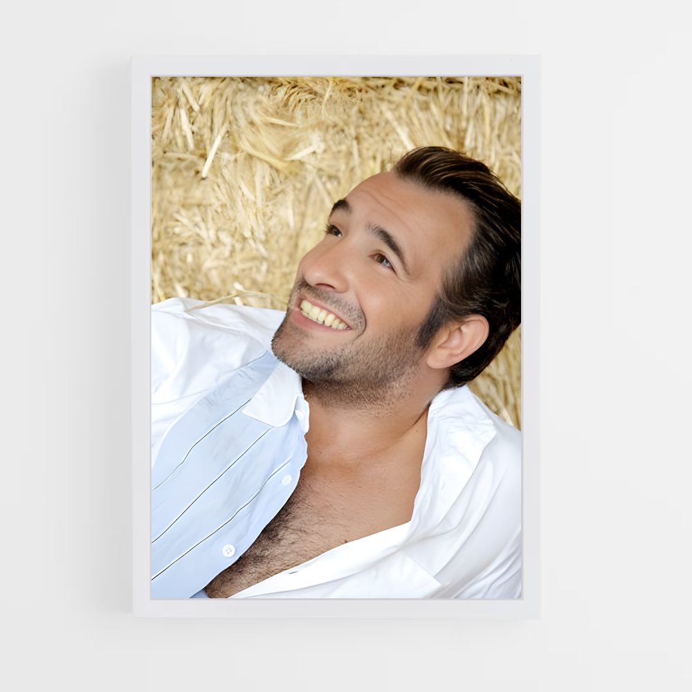 ap-jean dujardin-3 cadre Blanc