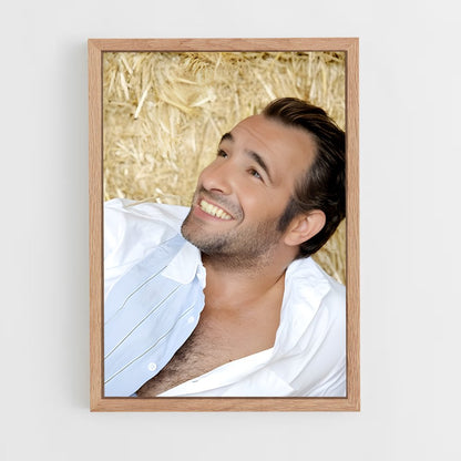 ap-jean dujardin-3 cadre Bois clair