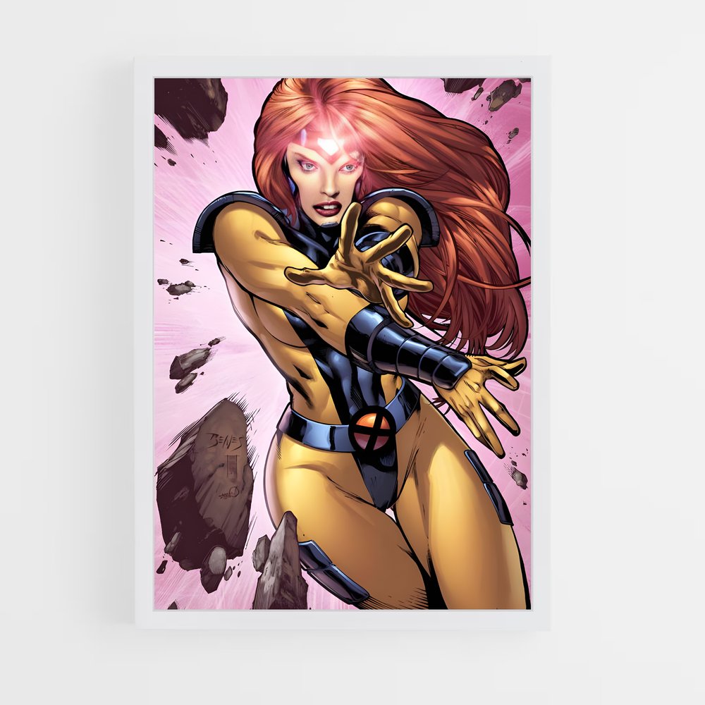 ap-jean grey-4 cadre Blanc