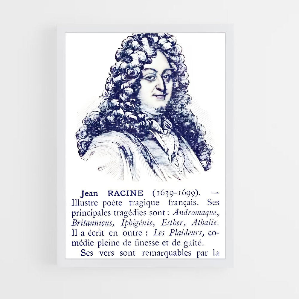 ap-jean racine-5 cadre Blanc
