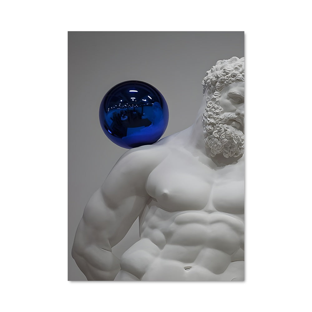 Poster L'Homme et la Sphère
