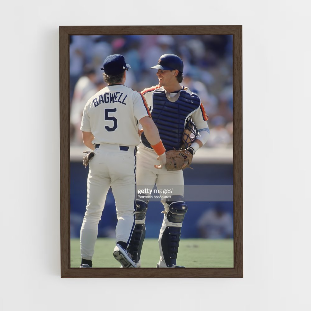 ap-jeff bagwell-2 cadre Bois foncé