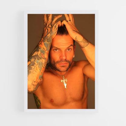 ap-jeff hardy-5 cadre Blanc