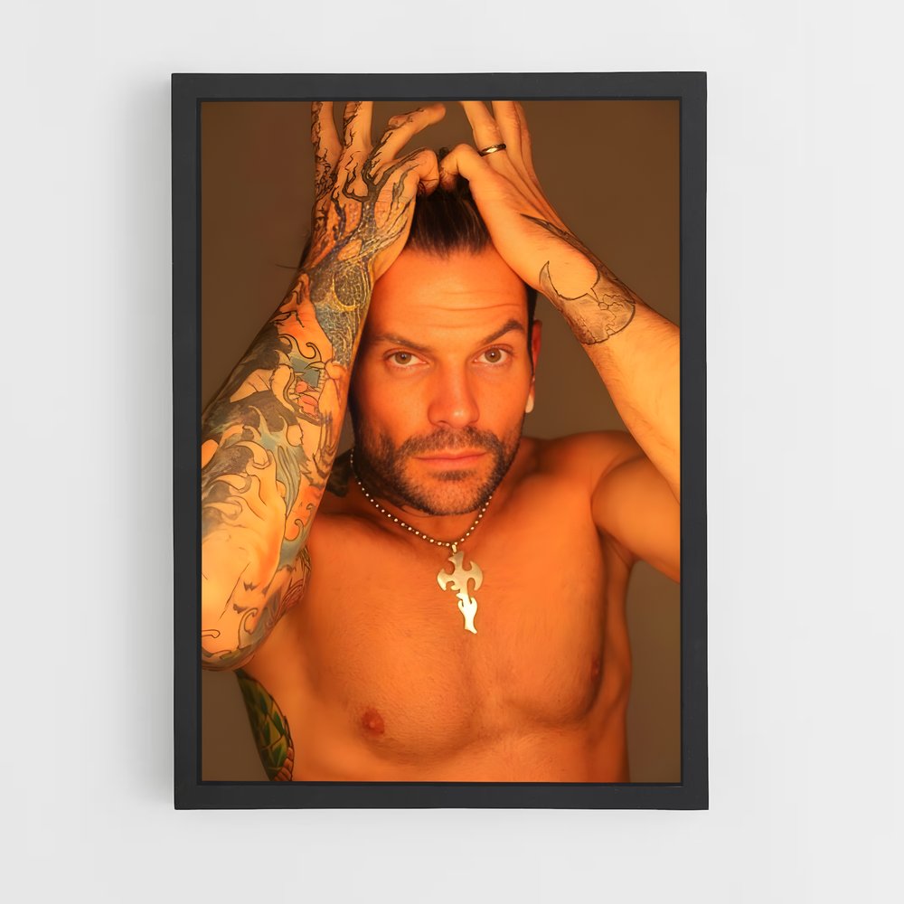 ap-jeff hardy-5 cadre Noir