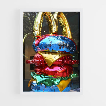 ap-jeff koons-1 cadre Blanc