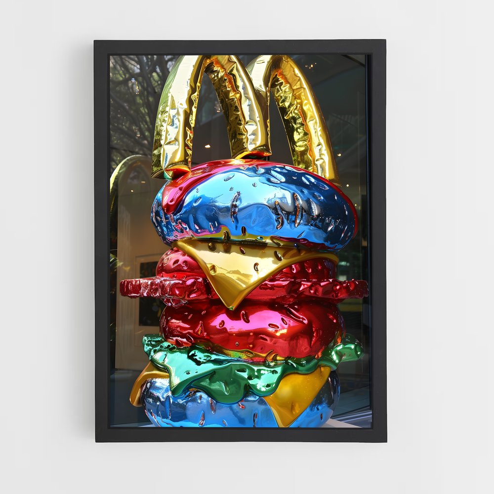 ap-jeff koons-1 cadre Noir