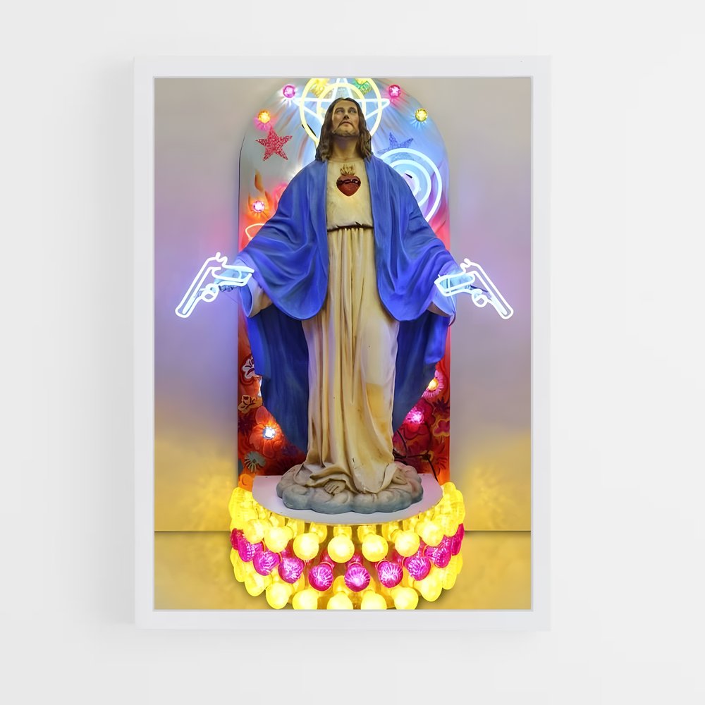 ap-jeff koons-4 cadre Blanc