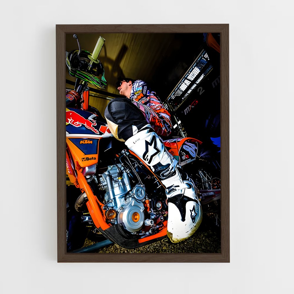 ap-jeffrey herlings-2 cadre Bois foncé