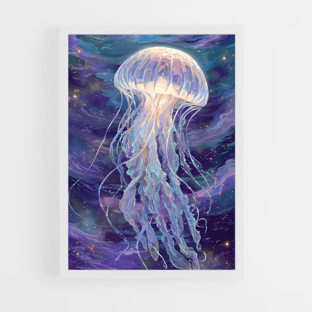 ap-jellyfish-10 cadre Blanc