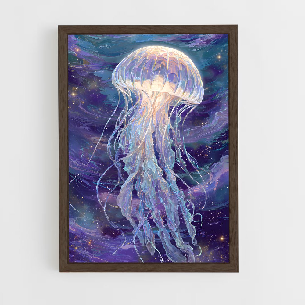 ap-jellyfish-10 cadre Bois foncé