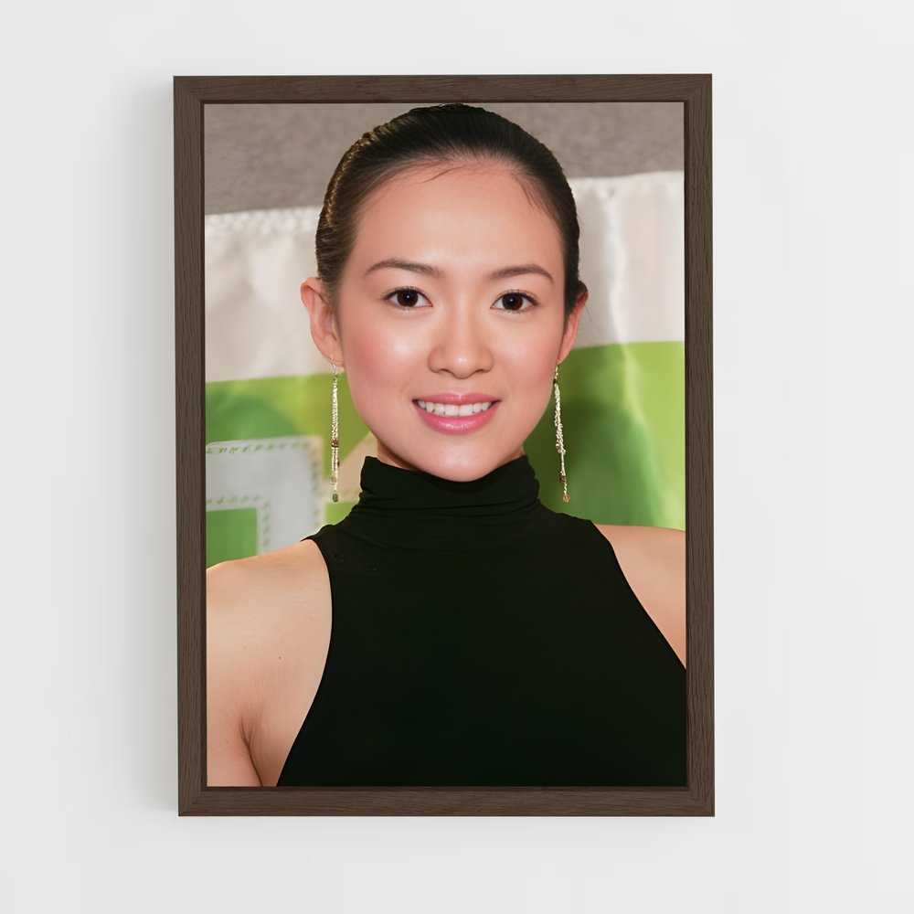 ap-jen yu-3 cadre Bois foncé