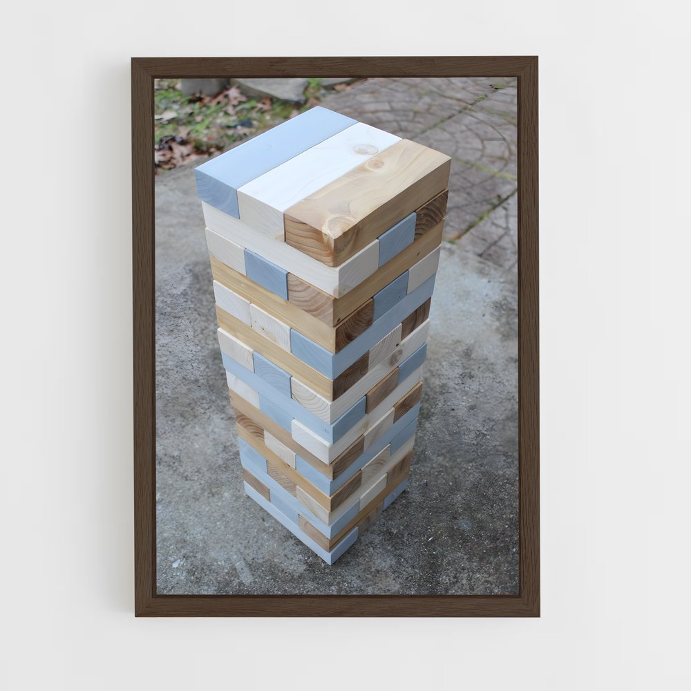 ap-jenga-4 cadre Bois foncé