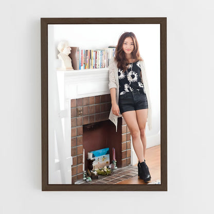 ap-jenn im-3 cadre Bois foncé