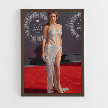ap-jennifer lopez-6 cadre Bois foncé