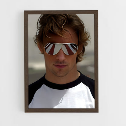 ap-jenson button-1 cadre Bois foncé