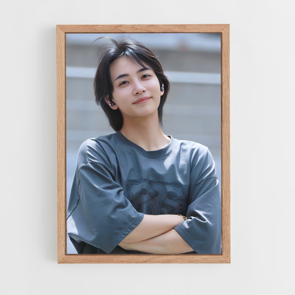 ap-jeonghan-12 cadre Bois clair