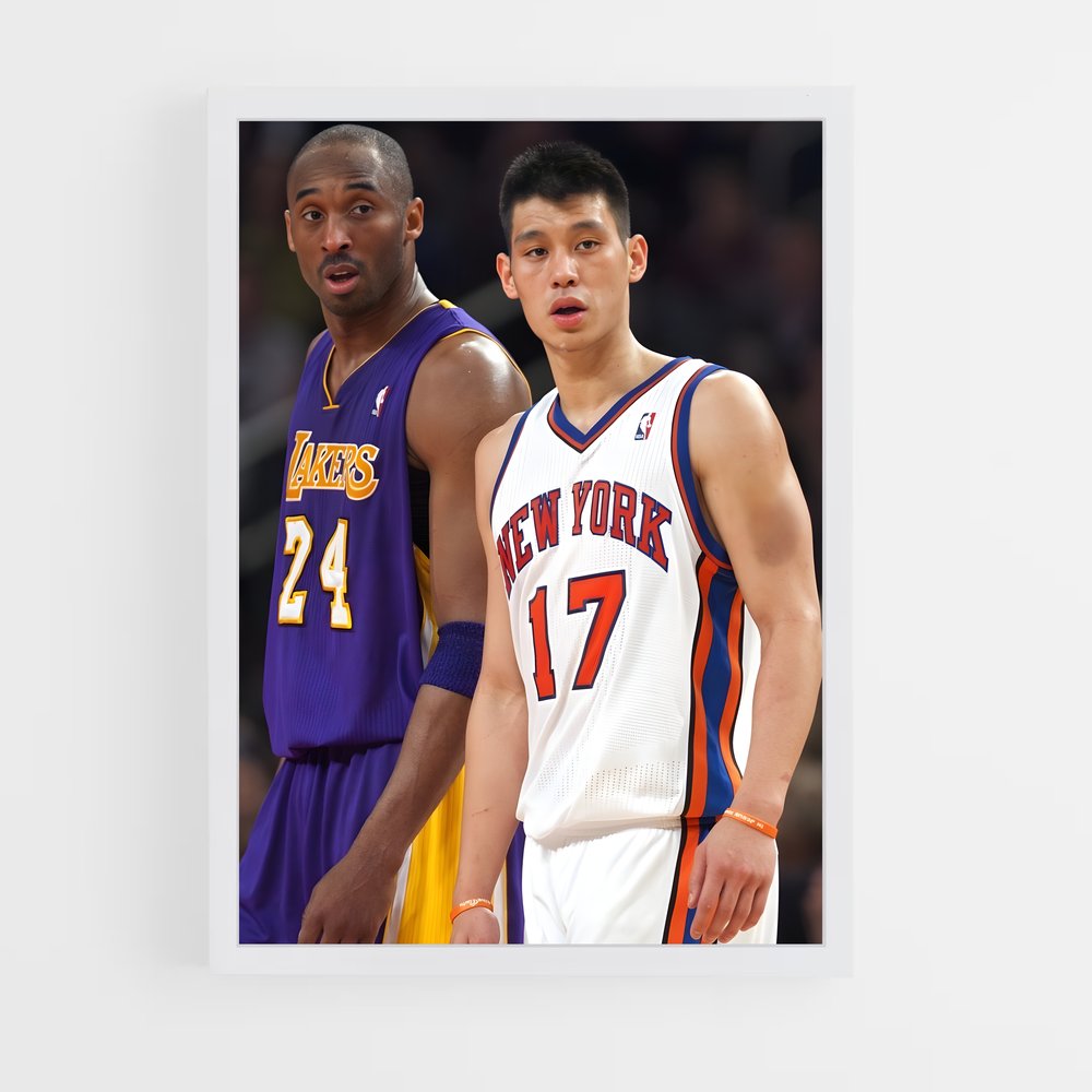 ap-jeremy lin-1 cadre Blanc