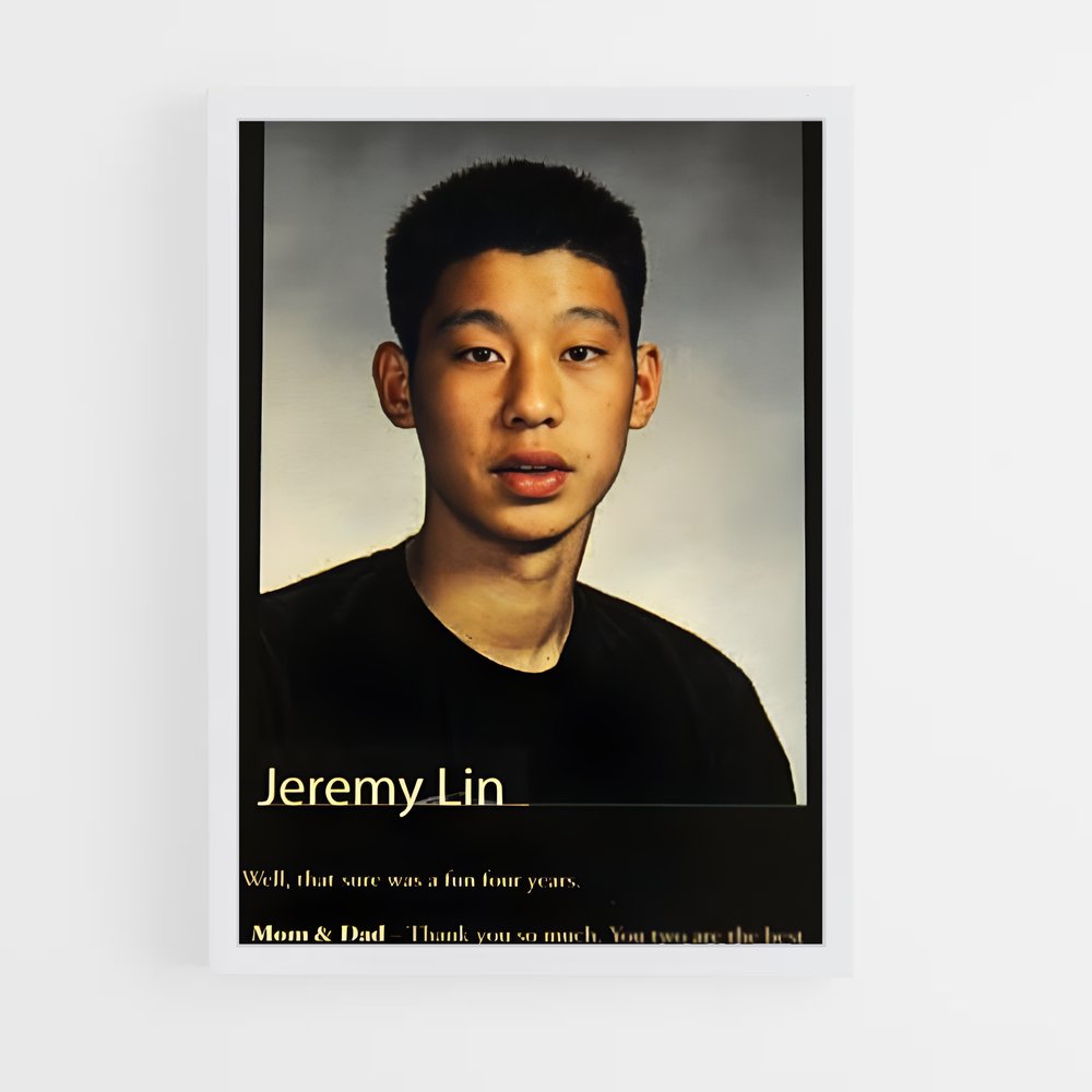 ap-jeremy lin-4 cadre Blanc