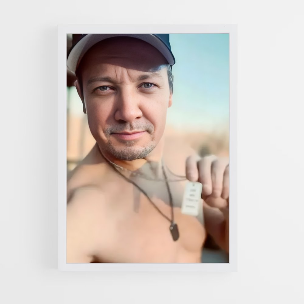 ap-jeremy renner-7 cadre Blanc