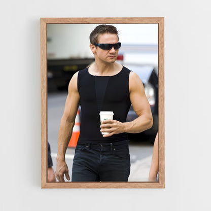 ap-jeremy renner-9 cadre Bois clair