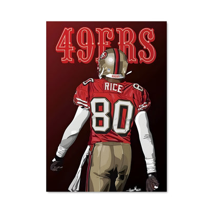 Poster Jerry rice 57343