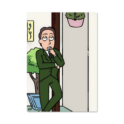 Poster Jerry en Costume