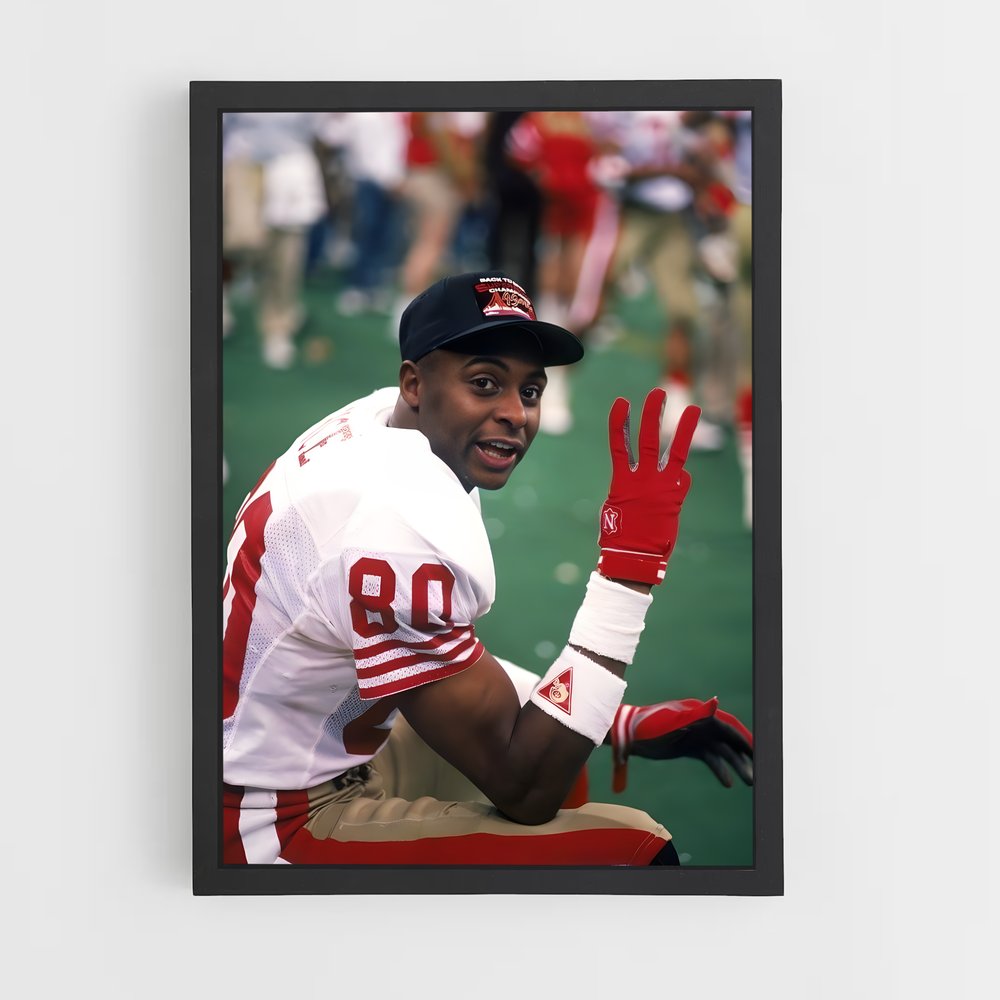 ap-jerry rice-1 cadre Noir