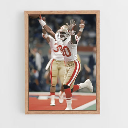 ap-jerry rice-4 cadre Bois clair