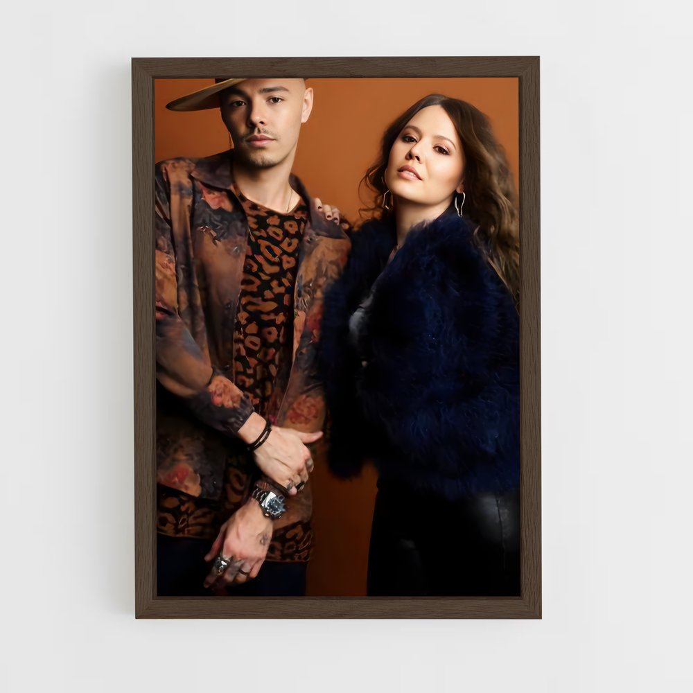ap-jesse and joy-6 cadre Bois foncé