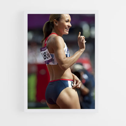 ap-jessica ennis-hill-7 cadre Blanc