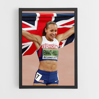 ap-jessica ennis-hill-8 cadre Noir