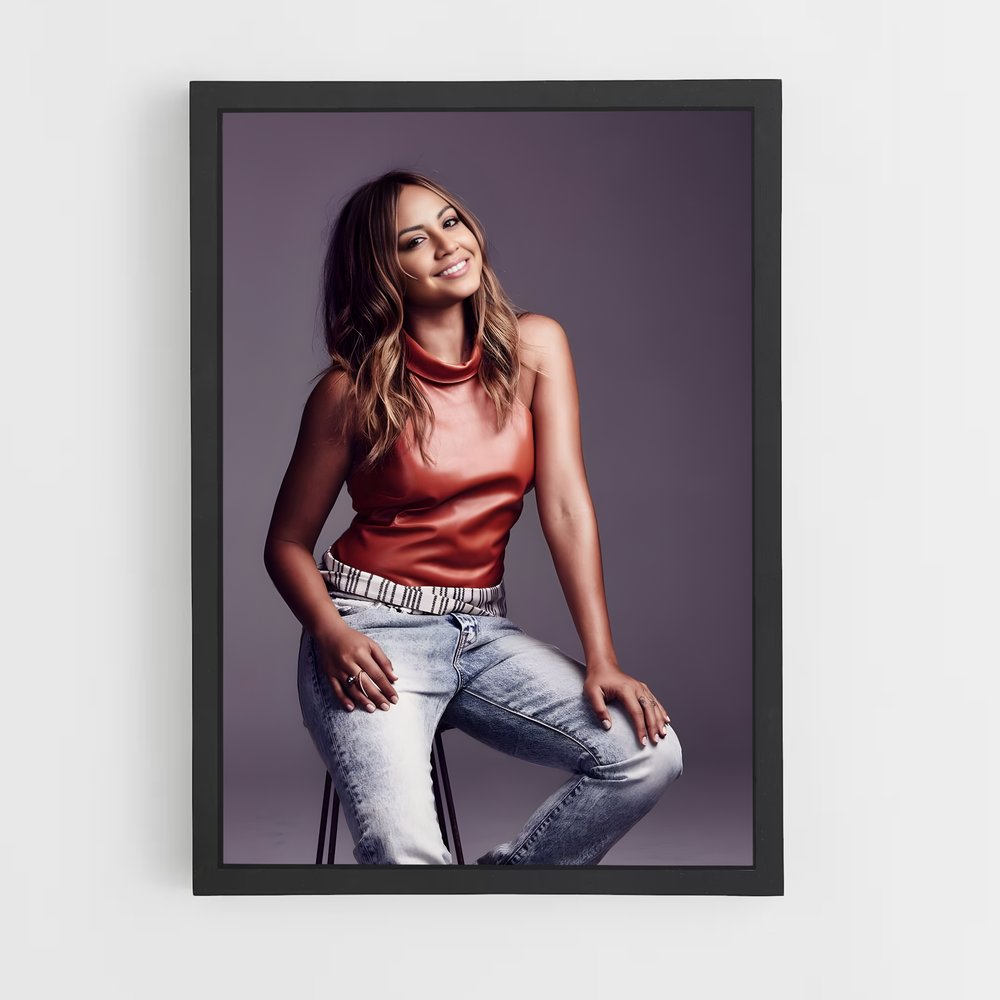 ap-jessica mauboy-1 cadre Noir