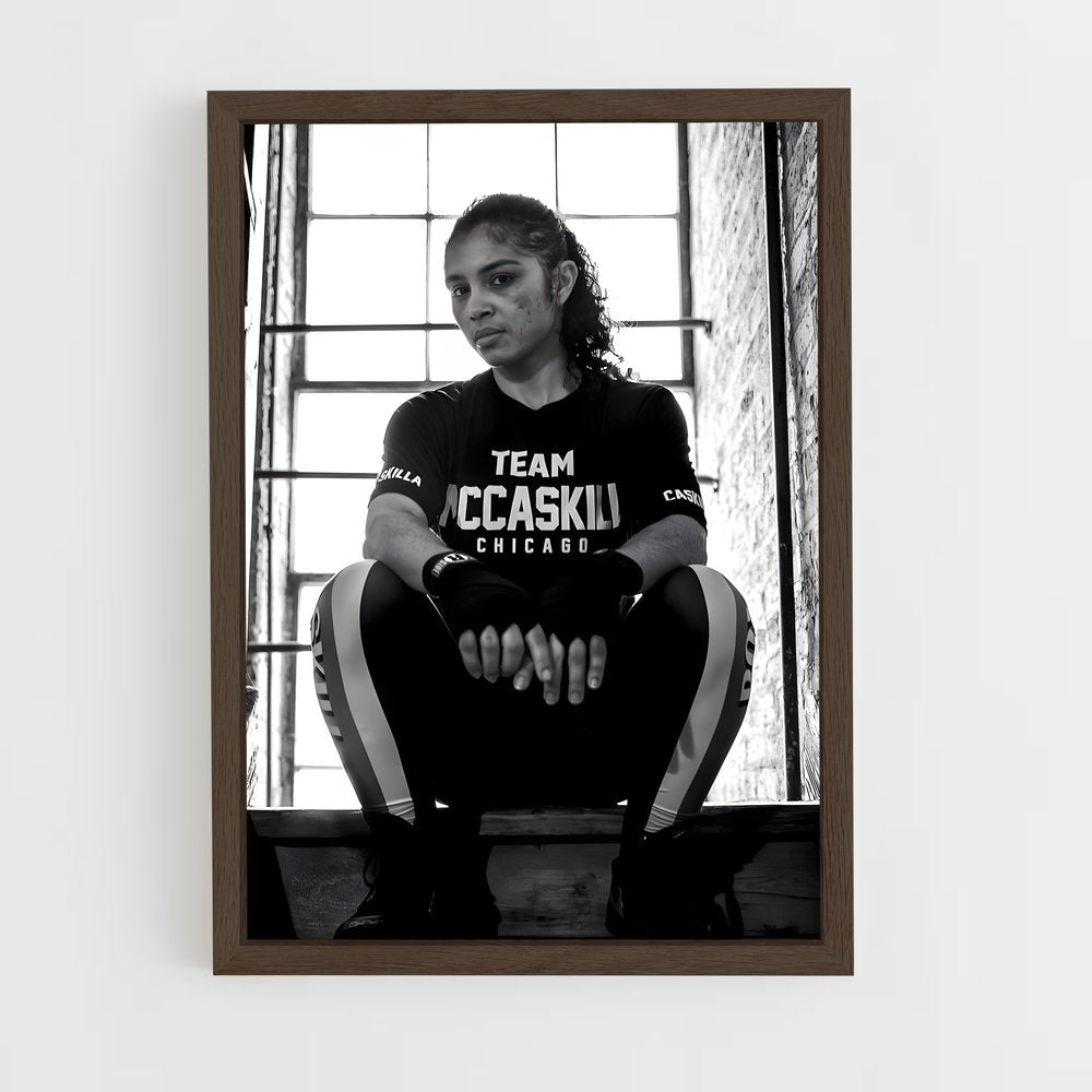 ap-jessica mccaskill-1 cadre Bois foncé