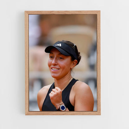 ap-jessica pegula-1 cadre Bois clair
