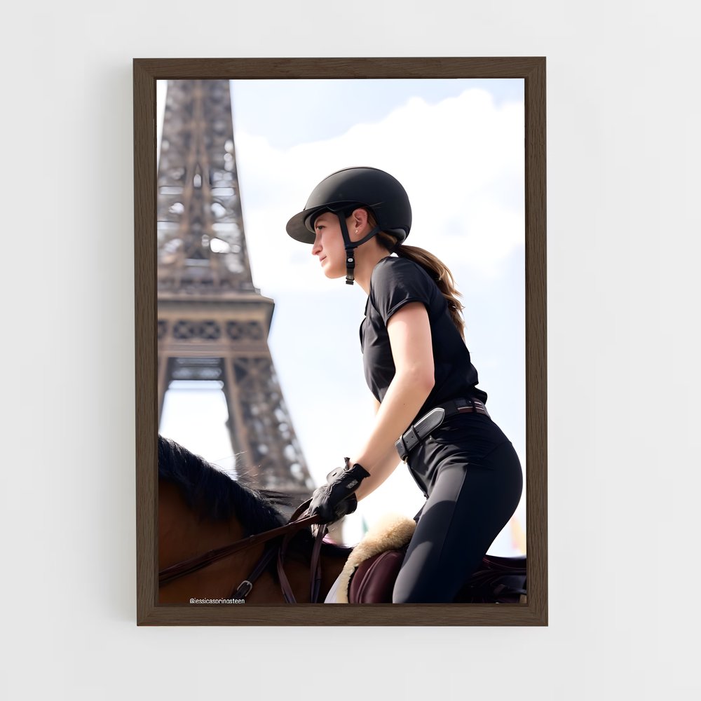 ap-jessica springsteen-4 cadre Bois foncé