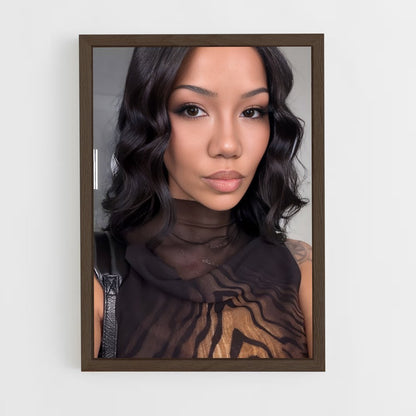 ap-jhene aiko-3 cadre Bois foncé