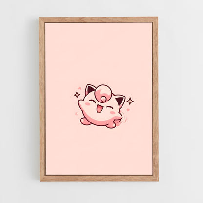 ap-jigglypuff-1 cadre Bois clair
