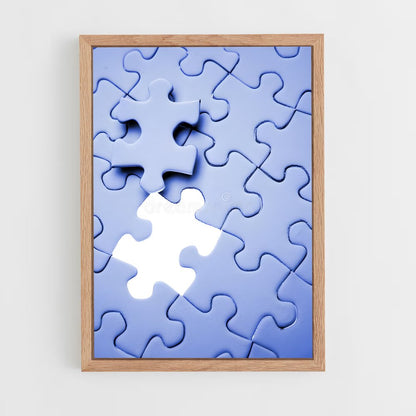 ap-jigsaw puzzle-1 cadre Bois clair