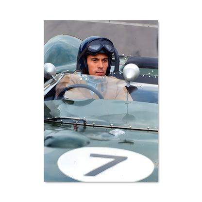 Poster Jim Clark en Action