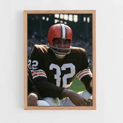ap-jim brown-2 cadre Bois clair